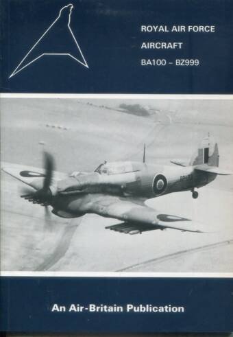 Royal Air Force Aircraft BA100 - BZ999