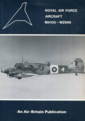 Royal Air Force Aircraft MA100 - MZ999