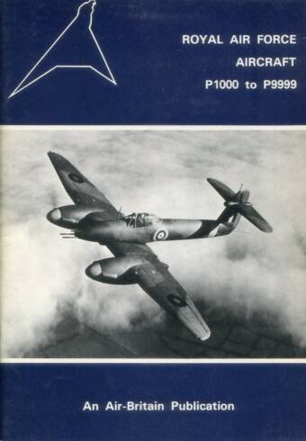 Royal Air Force Aircraft P1000 To P9999