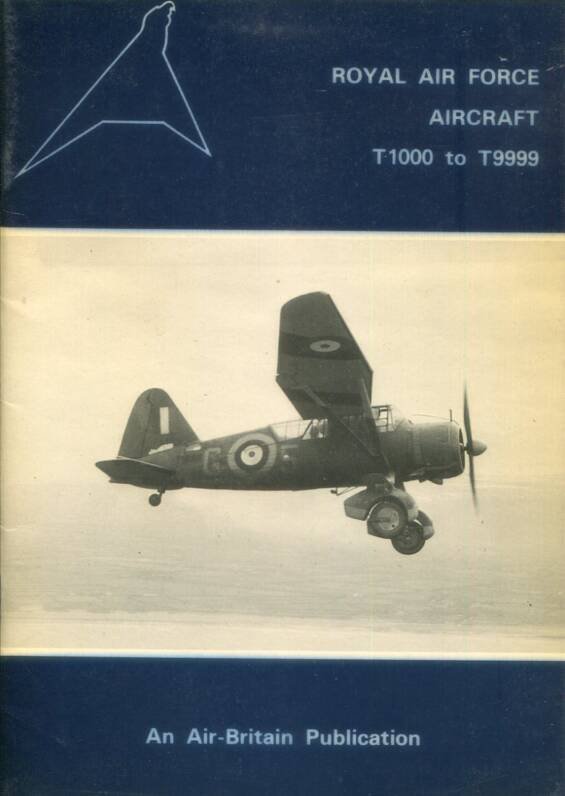 Royal Air Force Aircraft T1000 To T9999