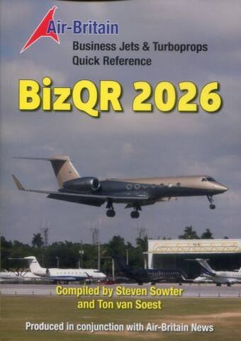 BizQR 2026 - Air-Britain Business Jets and Turboprops Quick Reference