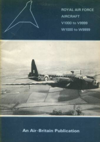 Royal Air Force Aircraft V1000 To V9999 W1000 To W9999