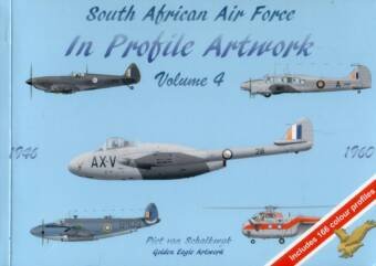 South African Air Force In Profile Artwork Volume 4 1946-1960)